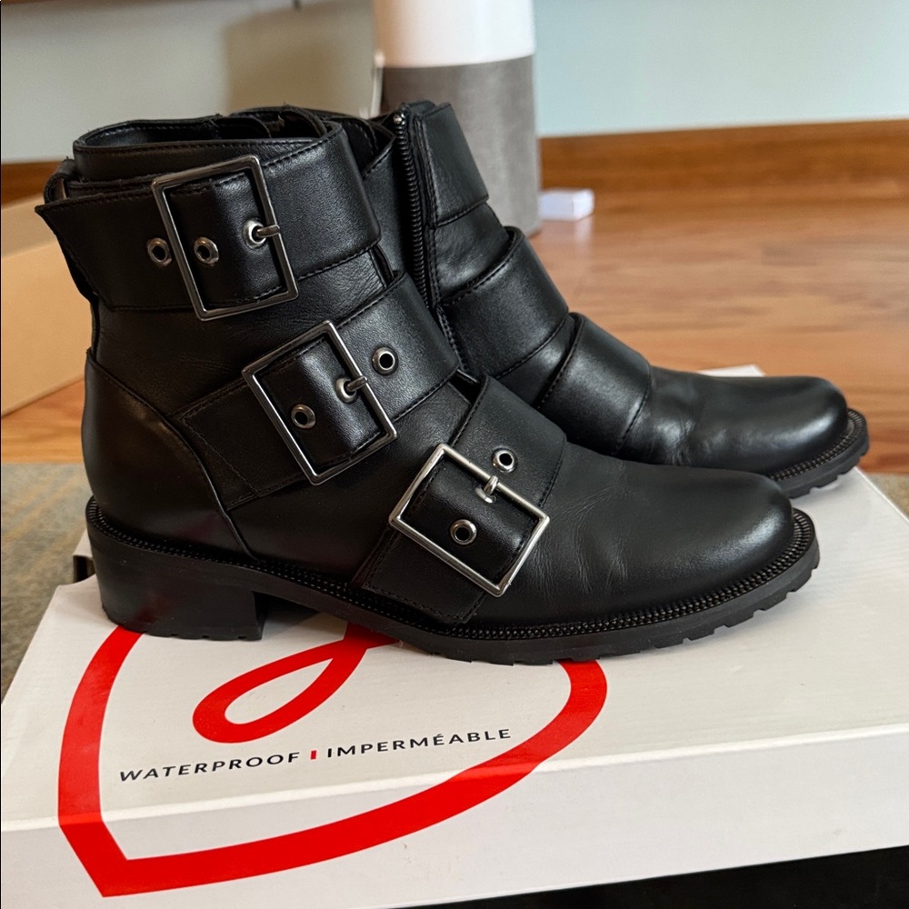 Blondo Black Moto Boots